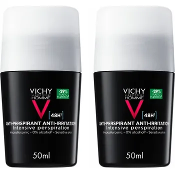 Kuličkový deodorant Vichy 00657 (50 ml x 2) Antiperspirant