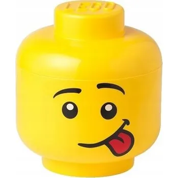 Stavebnice LEGO Úložný box hlava LEGO Storage Head L žlutá 40321726