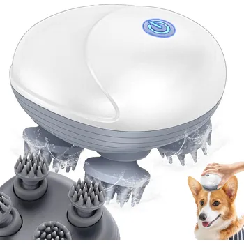 Masážní přístroj POMŮCKA PRO MASÁŽ HLAVY ELEKTRICKÝ MASÁŽNÍ PŘÍSTROJ NA POKOŽKU HLAVY VODĚODOLNÝ UNIVERZÁLNÍ KOMPAKTNÍ