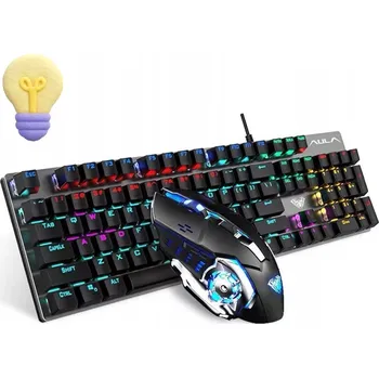 HERNÍ SADA KLÁVESNICE A MYŠI PRO HRÁČE - UNIVERZÁLNÍ PŘEPÍNAČ