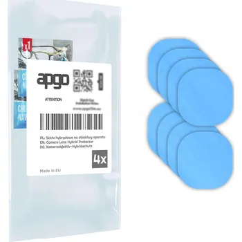 Pouzdro na mobilní telefon 4x Sklo 9H na FOTOAPARÁT / OBJEKTIV / KAMERU pro Vivo Y31 5G, FLEXIBLE (Ohebné)