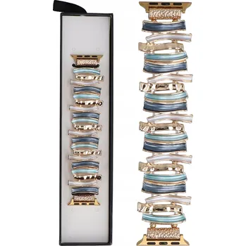 Náramek Náramek GlacierX pro Apple 31mm zlatý