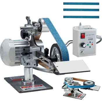 pásová bruska Vevor Pásová bruska 30×1 inch, 550W, plynulá regulace vfd, 3 pásy