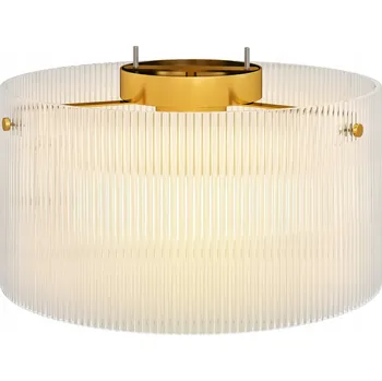 HOMCOM Průhledné stropní svítidlo minimalistické průhledný