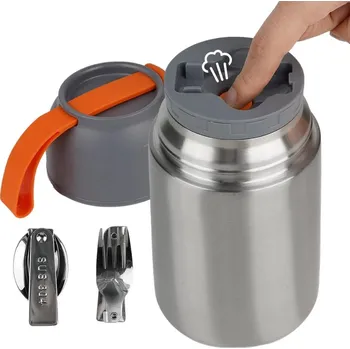 Termoska TERMOSKA NA JÍDLO, OBĚD, POLÉVKU - TERMO NÁDOBA 650ml