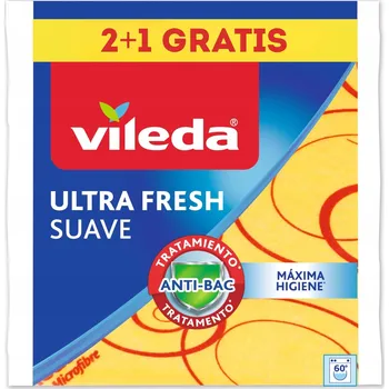 Utěrka VILEDA hadřík s ionty stříbra ULTRA FRESH 3 kusy
