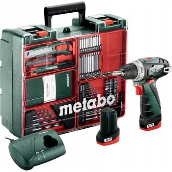 Aku Šroubovák 12V 2x2Ah PowerMaxx BS SET Metabo 600080880