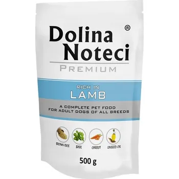 Krmivo pro psa Dolina Noteci Premium Krmivo mokrá pro psa Jehněčí 500g bez obilovin