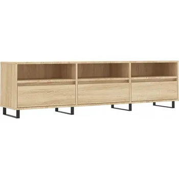 Televizní stolek TV stolek, dub sonoma, 150x30x44,5 cm