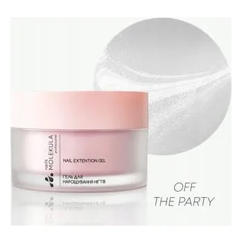 Lak na nehty Molekula Professional Builder Gel Č.. 16 Off The Party, 15 ml (Stavební gel na nehty)