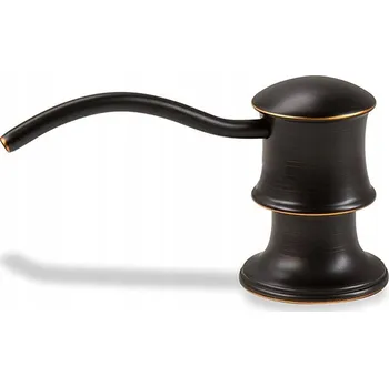 Dávkovač na tekutinu v černé barvě ve stylu RETRO