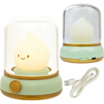 Lampička Noční lampa Ecolight zelená