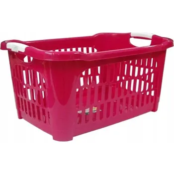 Koš na prádlo plast, vícebarevný