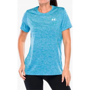 Dámské tričko Under Armour Tech SSC- Twist S Modrá