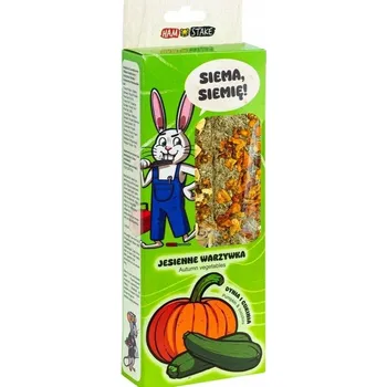 Krmivo pro hlodavce Krmivo pro hlodavce a králíky podzimní zeleninka 2 kusy HAM-STAKE