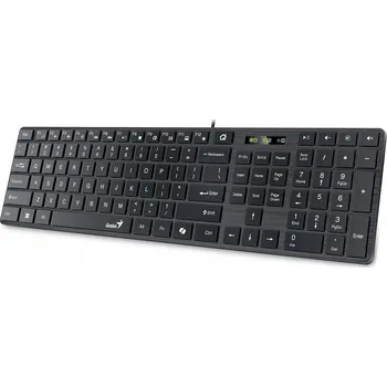 Genius SlimStar 126 COPILOT, CZ/SK klávesnice, klasická, drátová (USB),