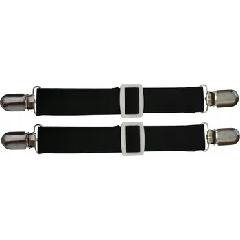 Žehlicí prkno Stahovák na obal na žehlicí prkno Vievemar černý, 2 ks, 18-46 cm