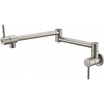 Vodovodní baterie Kuchyňská nástěnná baterie KFA Armatura Duero Pot Filler, stříbrná