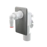 Alca Alcadrain APS3 - Sifon pračkový podomítkový, nerez DN40 a DN50 + SLEVA 3% při použití kódu MS3 v košíku