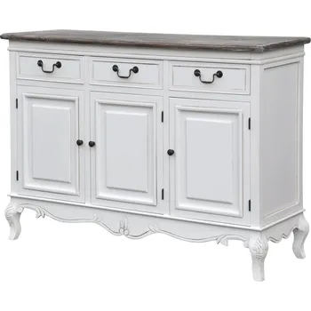 Komoda Komoda Rimini White - Livin Hill 120x85 cm