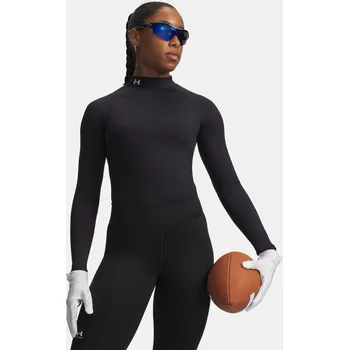 Dámské tričko Dámské tričko Under Armour UA CG Authentics Mockneck 1368702-001 Černá XL