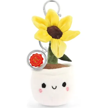 Doplněk pro panenku Keeleco Přívěsek na Tašku Slunečnice 12 cm