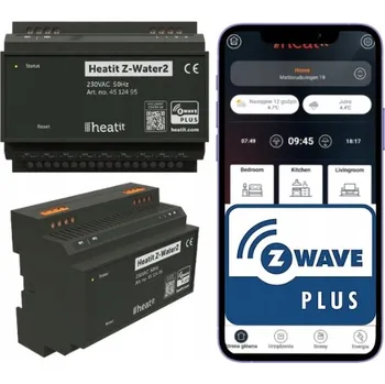 Zabezpečení domácnosti Regulátor heatit Z-WATER Z-Wave