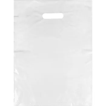 Igelitová taška 20x30 cm, barva 1 bílá
