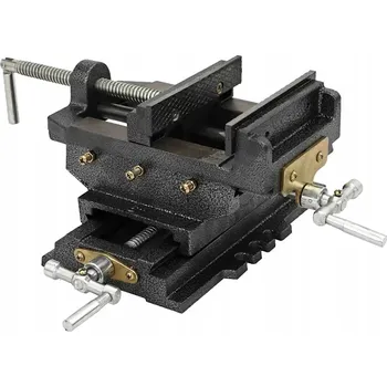 Svěrák Křížový svěrák litinový, čelisti 145 mm, rozevření 150 mm, posuv 100 mm