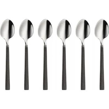 Příbor VILLA ITALIA Sada černých lžiček HERA BLACK STP