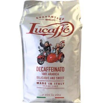 Lucaffé Decaffeinato 700g Zrnková káva