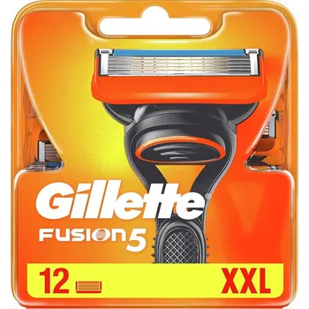 Příslušenství k holicímu strojku Gillette Fusion 5 náhradní holicí hlavice, 12 kusů