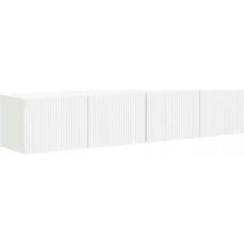 Televizní stolek TV stolek 2 ks Bílý 60 x 31 x 29,5 cm