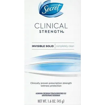 ANTIPERSPIRANT SECRET CLINICAL CLEAN 45 g z USA