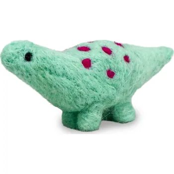 kreativní sada Kreativní sada plstěné zvířátko, střední, 6 Diplodocus tyrkys