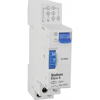 vypínač ELEKTRONICKÝ ČASOVÝ SPÍNAČ SCHODIŠŤOVÝ 16A 230V - VYPÍNAČ OSVĚTLENÍ