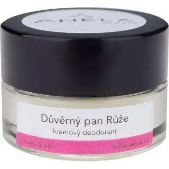 ANELA Důvěrný pan Růže - jemný krémový deodorant 5 ml VZOREK