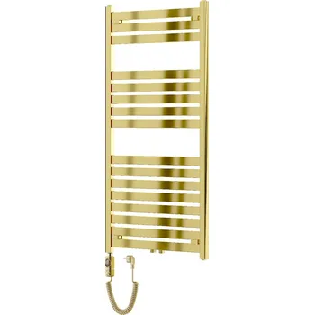 Radiátor MEXEN/S - Uran radiátor + topná tyč 1200 x 600 mm, 600 W, zlatá W105-1200-600-2600-50