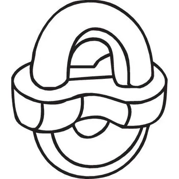 Držák, výfukový systém BOSAL 255-406