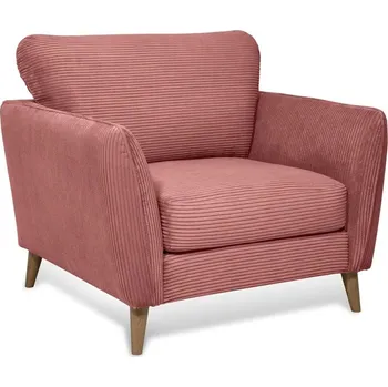 Křeslo Růžové manšestrové křeslo Paris – Scandic ID_1688636