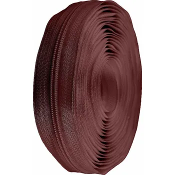 Zip Zip spirálový No 5 metráž pro jezdce typu POL, malé, 181 červenohnědá