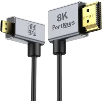 Video kabel Portkeys 8K HDMI cable A to Micro HDMI D 1m