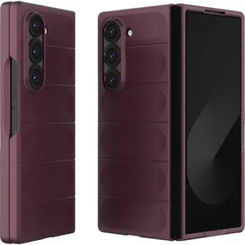 Pouzdro na mobilní telefon Techsuit – Magic Shield – Samsung Galaxy Z Fold6 – bordeaux
