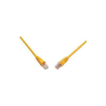 Kabel SOLARIX patch kabel CAT5E UTP PVC 7m žlutý