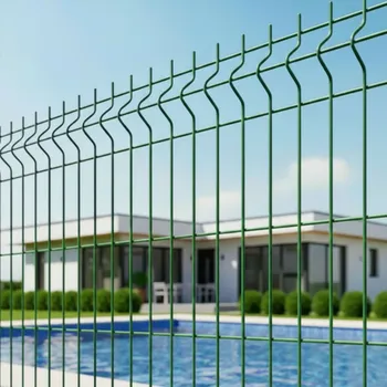 Plot Plotový panel BRAVO 3D LIGHT poplastovaný 1230 mm v zelené barvě RAL 6005