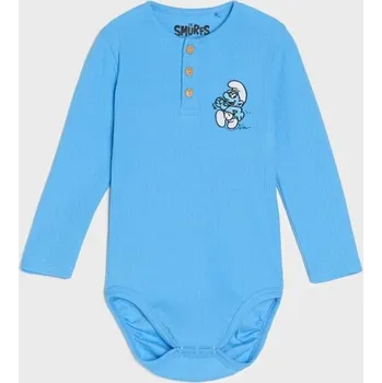 Sinsay - Body The Smurfs - modrá - 8210E-55X - 8210E-55X-74