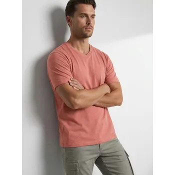 Sinsay - Bavlněné tričko Basic - broskvová - 292HL-24X - 292HL-24X-L