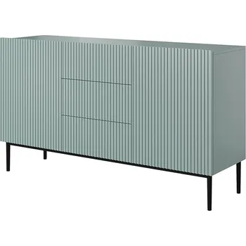 Ložnicová sestava Komoda Nicole, šalvějová / černá