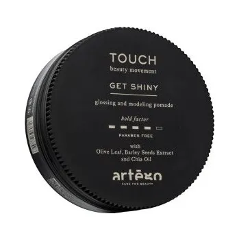 Stylingový přípravek Artègo Touch Get Shiny Glossing And Modeling Pomade pomáda na vlasy pro lesk vlasů 100 ml