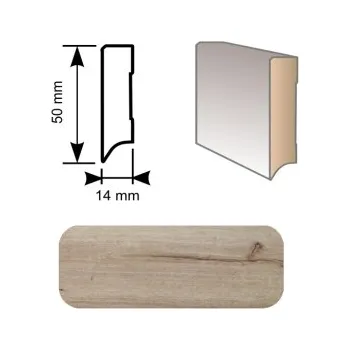 soklová lišta Soklová lišta RIGIT RS50 Dub Alpský